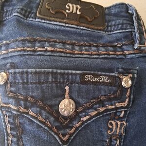 Miss Me Dark Mid RISE SKINNY Jeans